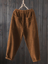 Pantalones harén retro de talla grande
